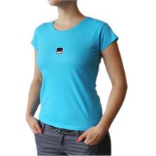 Dámské tričko s krátkým rukávem v barvě tuquoise