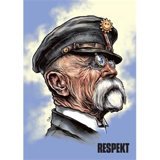 Ilustrace z titulní strany Respektu 43/2018